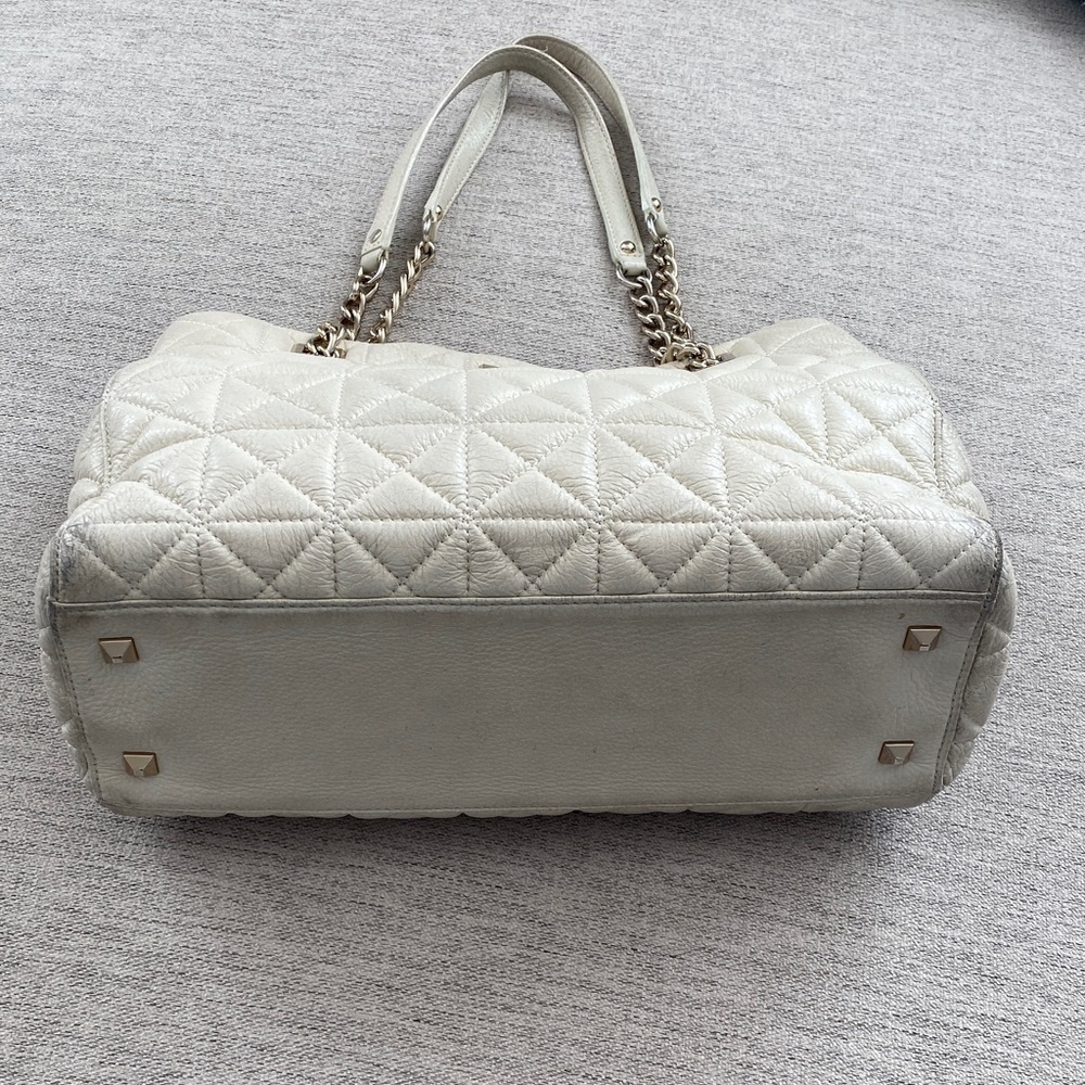 Kate Spade Cream Quilted Bag - Picture 4 of 7